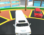 Big city limo car driving game online