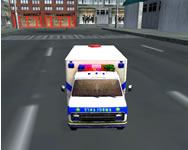 Best emergency ambulance rescue drive sim parkolós HTML5 játék