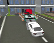 Car transporter truck simulator parkolós HTML5 játék
