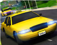 Taxi simulator parkolós HTML5 játék